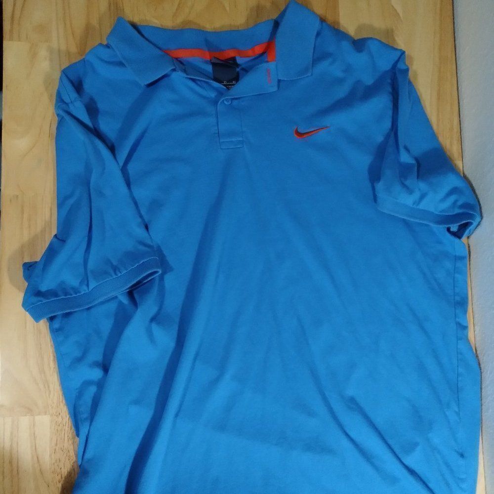 Nike Swoosh Logo Polo Shirt